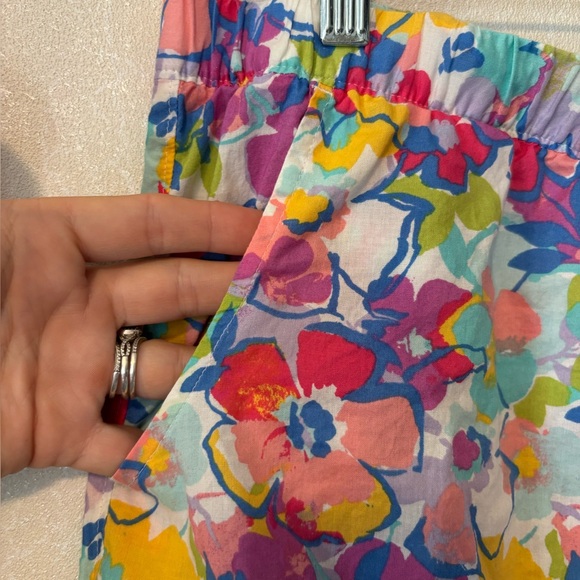 Sleep Sense | Floral Short Sleeve Button-Up Shirt and shorts | Size XL - Picture 9 of 11